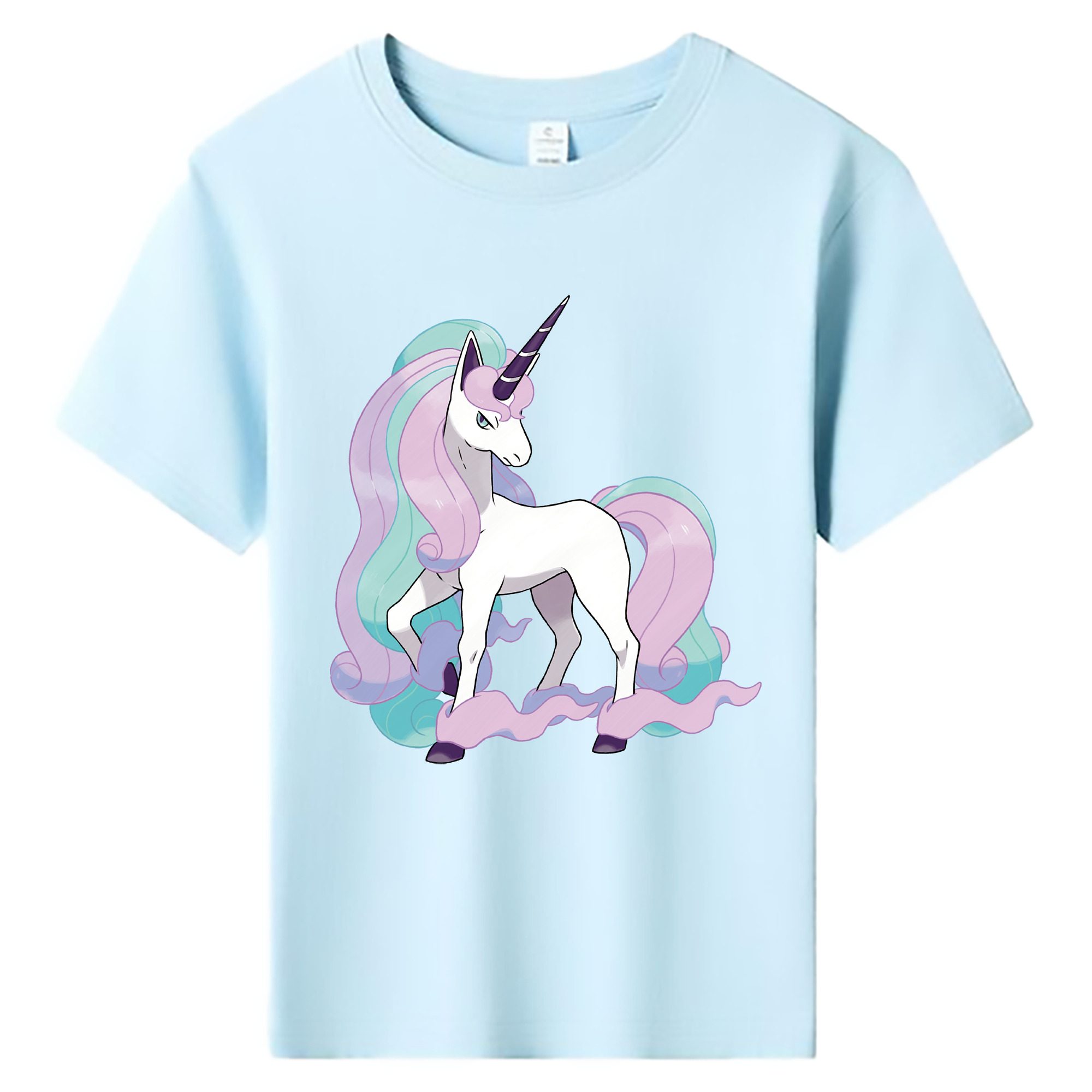 （画像用） ポケットモンスター Pokémon 綿100％キッズTシャツ（フロントプリント）